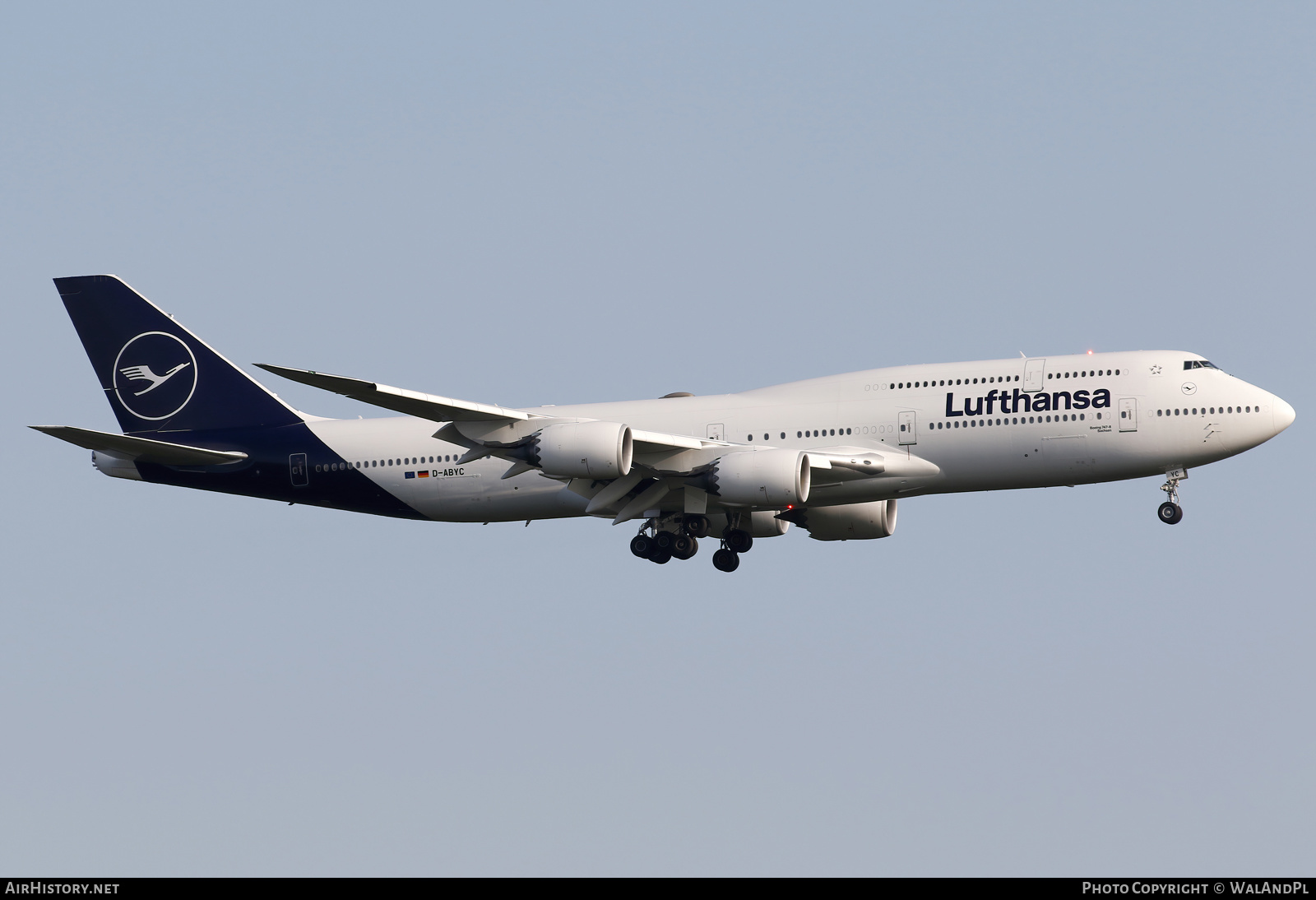 Aircraft Photo of D-ABYC | Boeing 747-830 | Lufthansa | AirHistory.net #589041