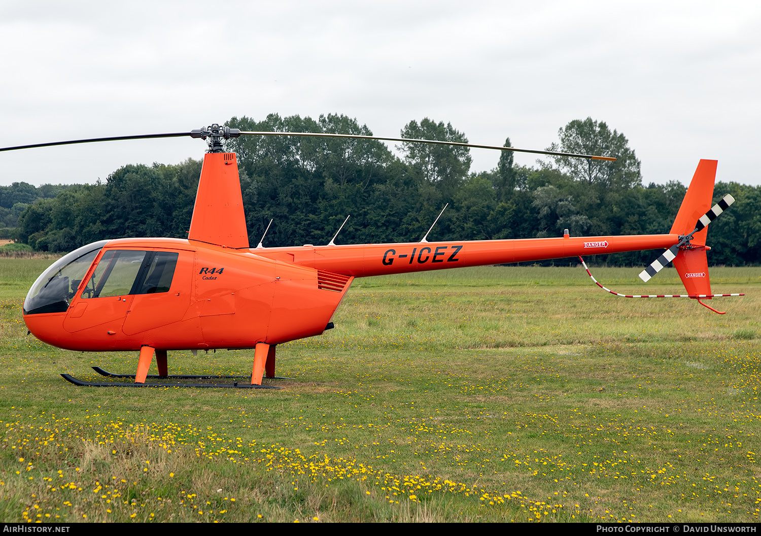 Aircraft Photo of G-ICEZ | Robinson R-44 Cadet | AirHistory.net #589044
