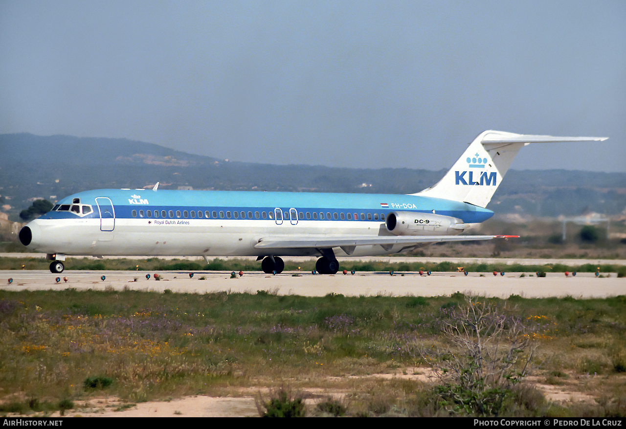 Aircraft Photo of PH-DOA | McDonnell Douglas DC-9-32 | KLM - Royal Dutch Airlines | AirHistory.net #589050