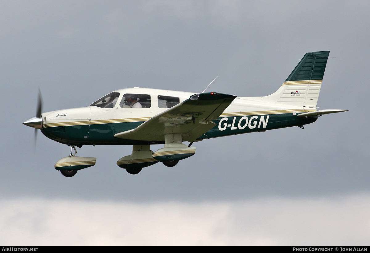 Aircraft Photo of G-LOGN | Piper PA-28-181 Archer III | AirHistory.net #589052