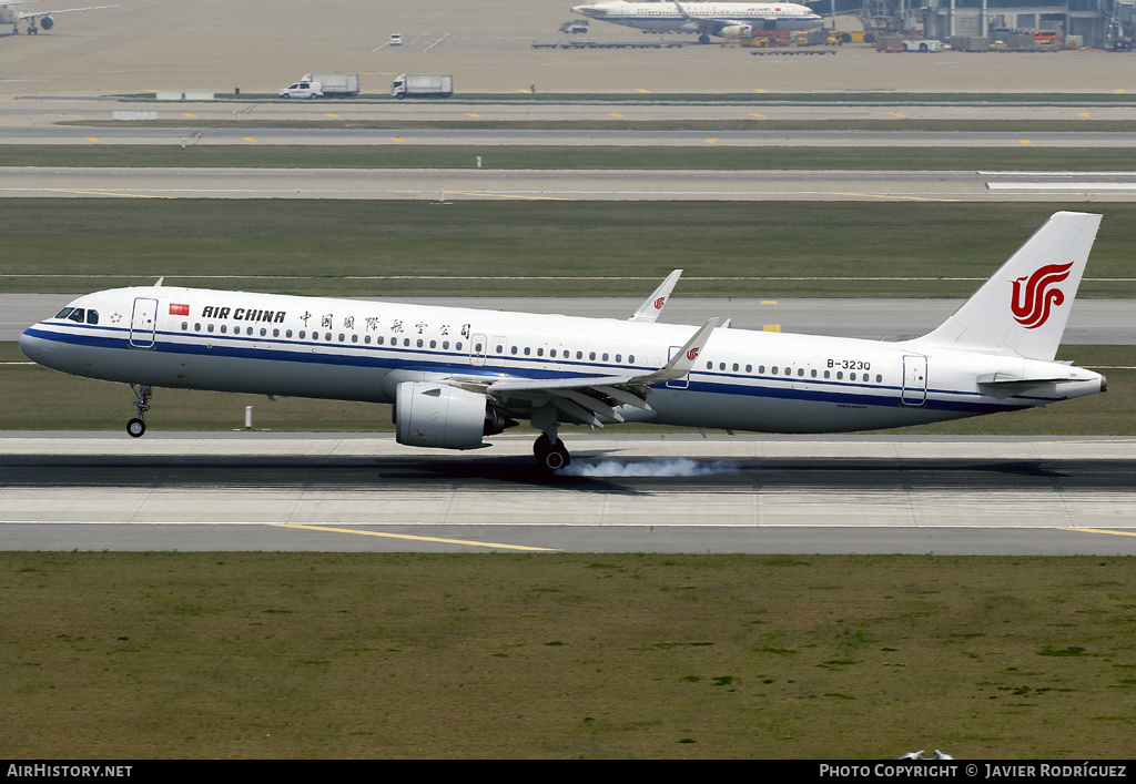 Aircraft Photo of B-323Q | Airbus A321-271NX | Air China | AirHistory.net #589058