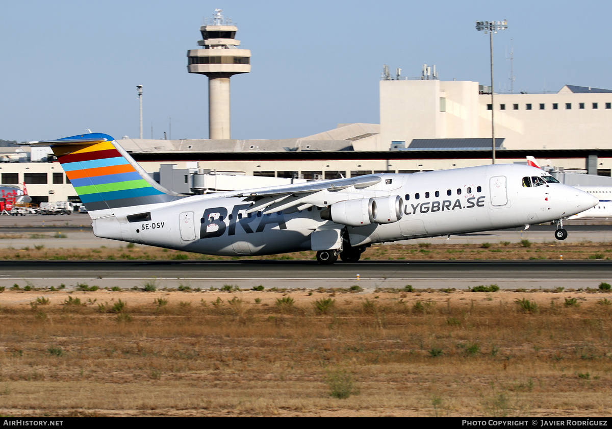 Aircraft Photo of SE-DSV | British Aerospace Avro 146-RJ100 | BRA - Braathens Regional Airlines | AirHistory.net #589062