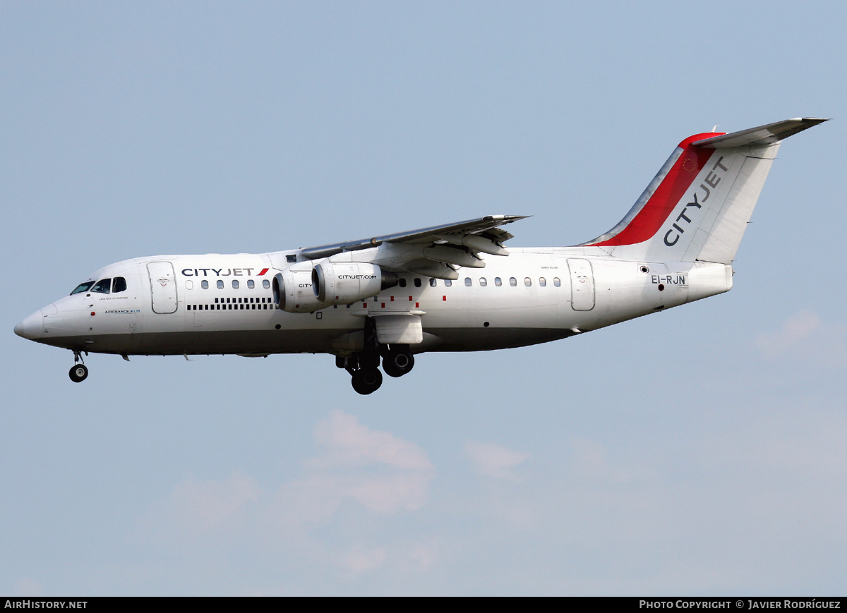 Aircraft Photo of EI-RJN | British Aerospace Avro 146-RJ85 | CityJet | AirHistory.net #589086