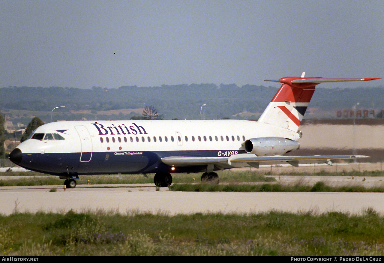 Aircraft Photo of G-AVGP | BAC 111-408EF One-Eleven | British Airways | AirHistory.net #589097