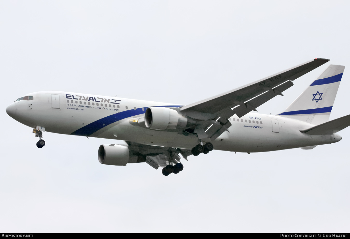 Aircraft Photo of 4X-EAF | Boeing 767-27E/ER | El Al Israel Airlines | AirHistory.net #589106
