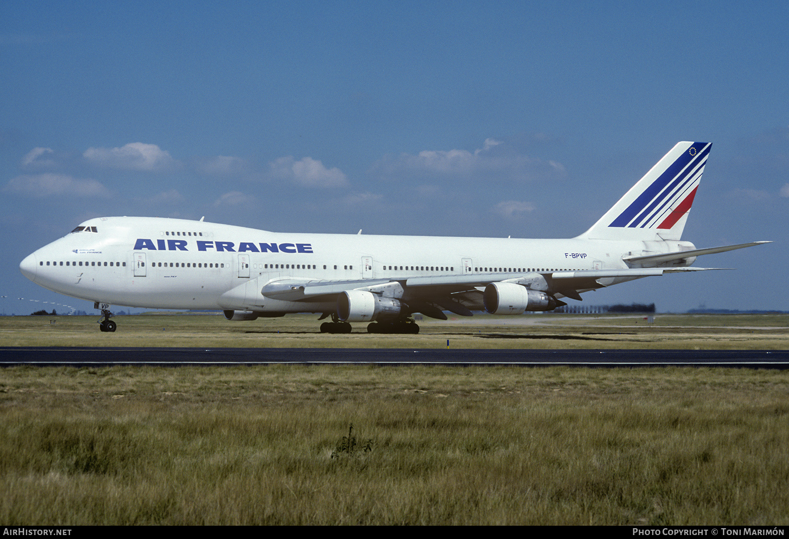 Aircraft Photo of F-BPVP | Boeing 747-128 | Air France | AirHistory.net #589107