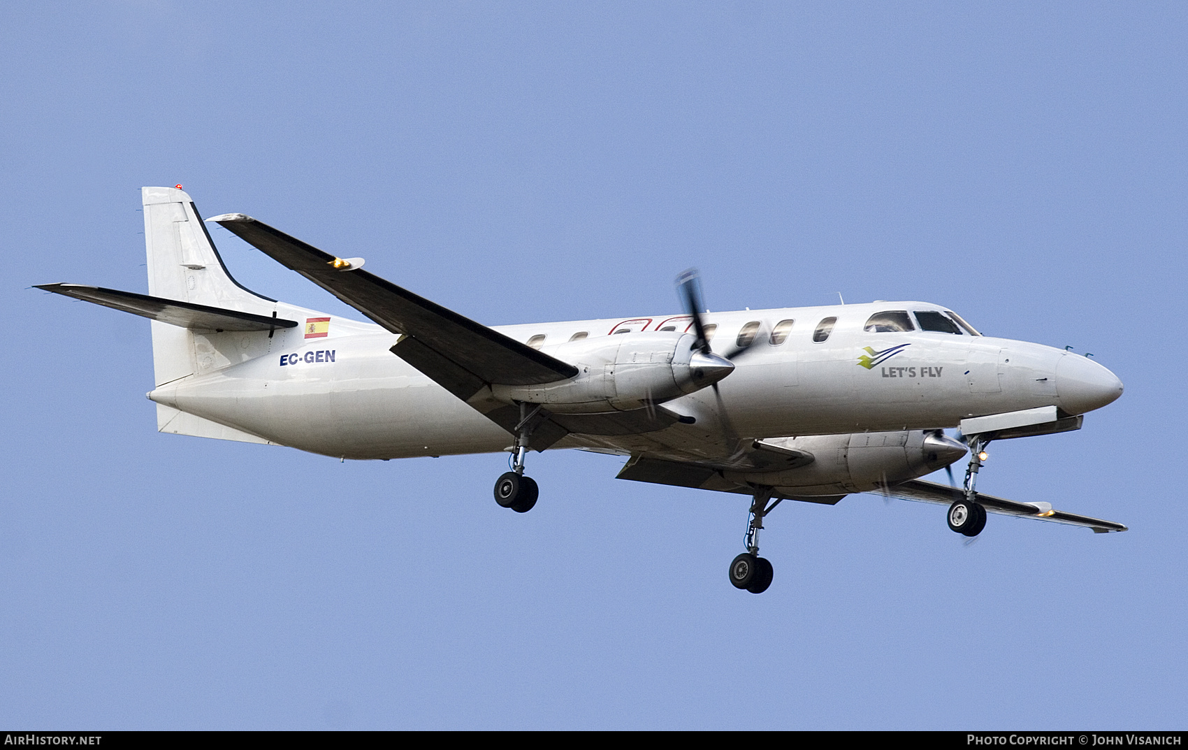 Aircraft Photo of EC-GEN | Fairchild SA-227AC Metro III | Let's Fly | AirHistory.net #589119