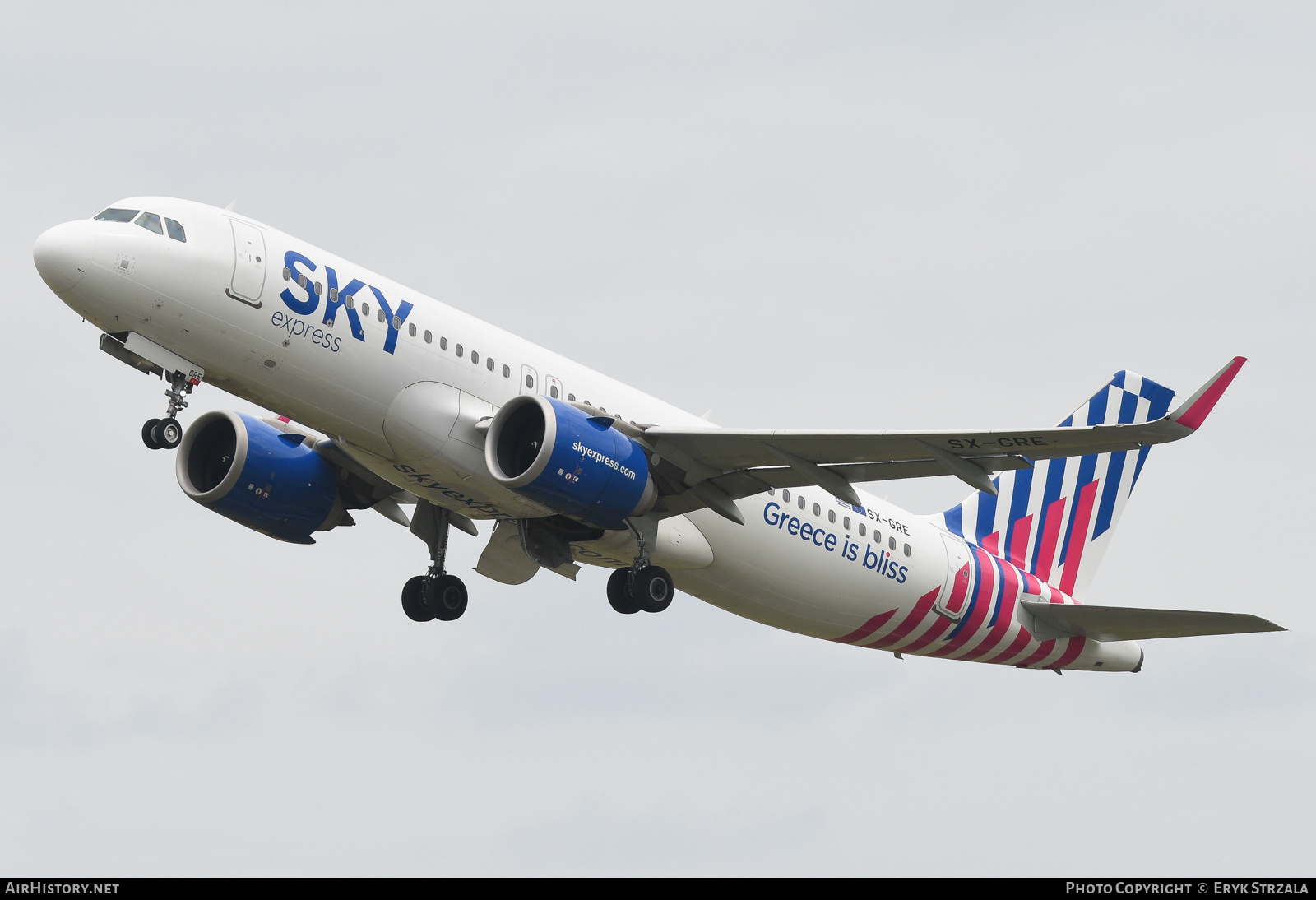 Aircraft Photo of SX-GRE | Airbus A320-251N | Sky Express | AirHistory.net #589122