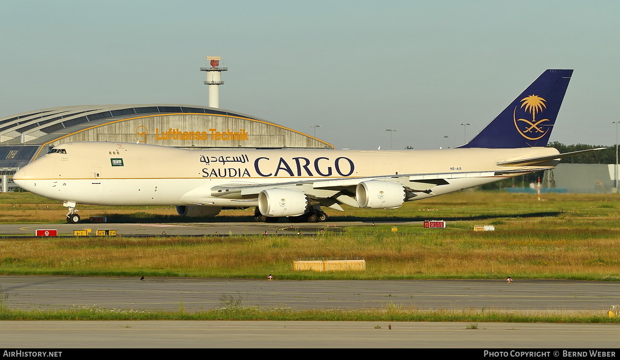 Aircraft Photo of HZ-AI3 | Boeing 747-87UF/SCD | Saudia - Saudi Arabian Airlines Cargo | AirHistory.net #589137