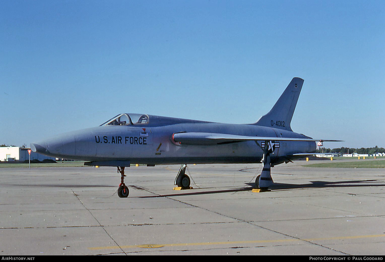 Aircraft Photo of 54-112 / 0-40112 | Republic GJF-105B Thunderchief | USA - Air Force | AirHistory.net #589140