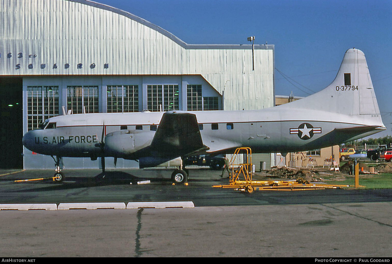 Aircraft Photo of 53-7794 / 0-37794 | Convair C-131B | USA - Air Force | AirHistory.net #589146