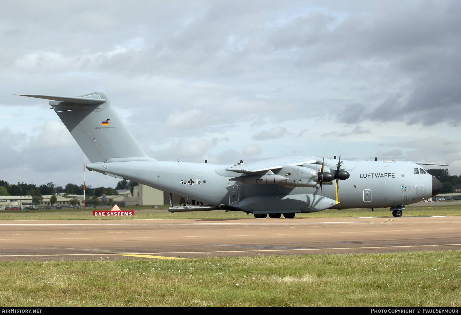 Aircraft Photo of 5416 | Airbus A400M Atlas | Germany - Air Force | AirHistory.net #589160