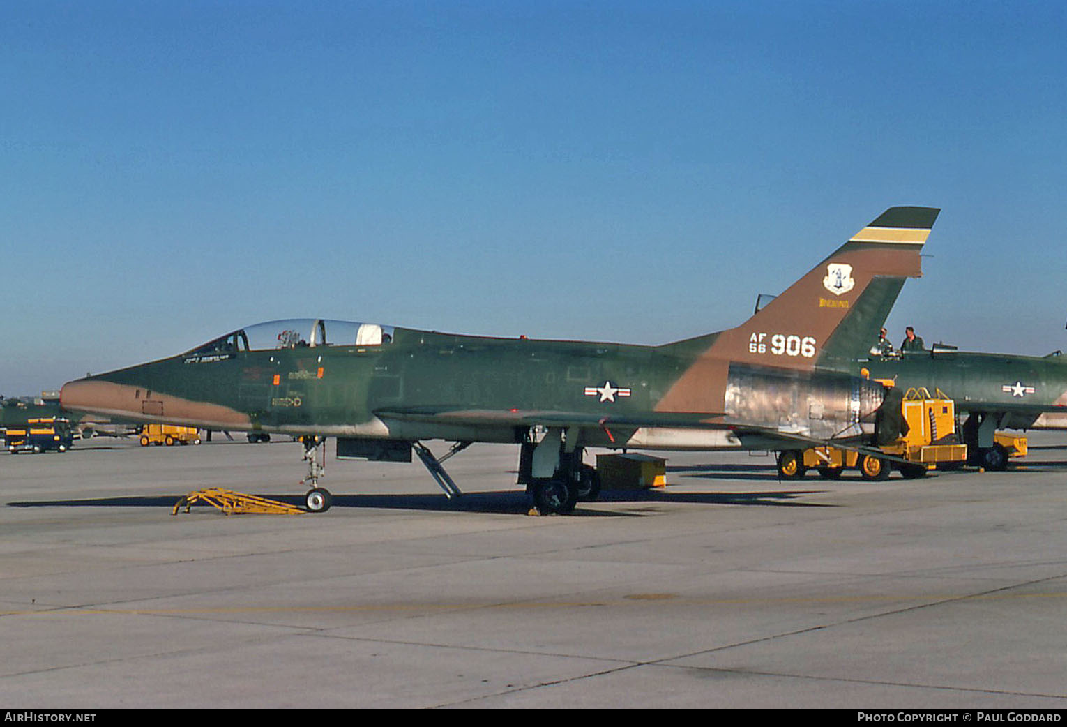 Aircraft Photo of 56-3906 / AF56-906 | North American F-100F Super Sabre | USA - Air Force | AirHistory.net #589162