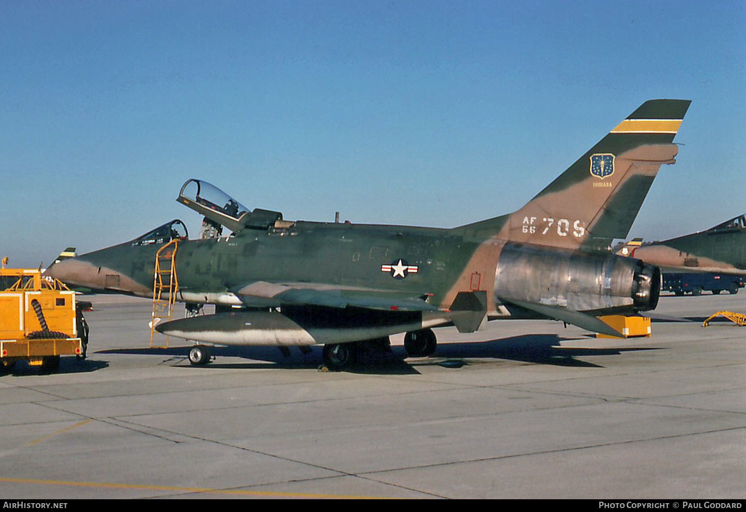 Aircraft Photo of 55-3709 / AF55-709 | North American F-100D Super Sabre | USA - Air Force | AirHistory.net #589164