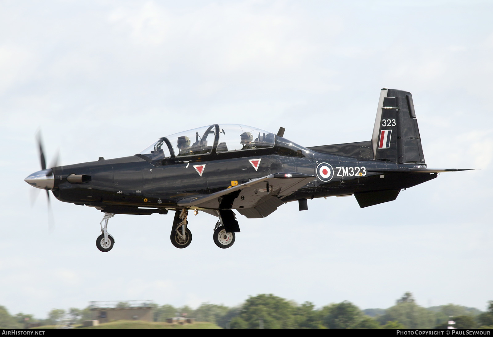 Aircraft Photo of ZM323 | Textron T-6C Texan T1 | UK - Air Force | AirHistory.net #589183