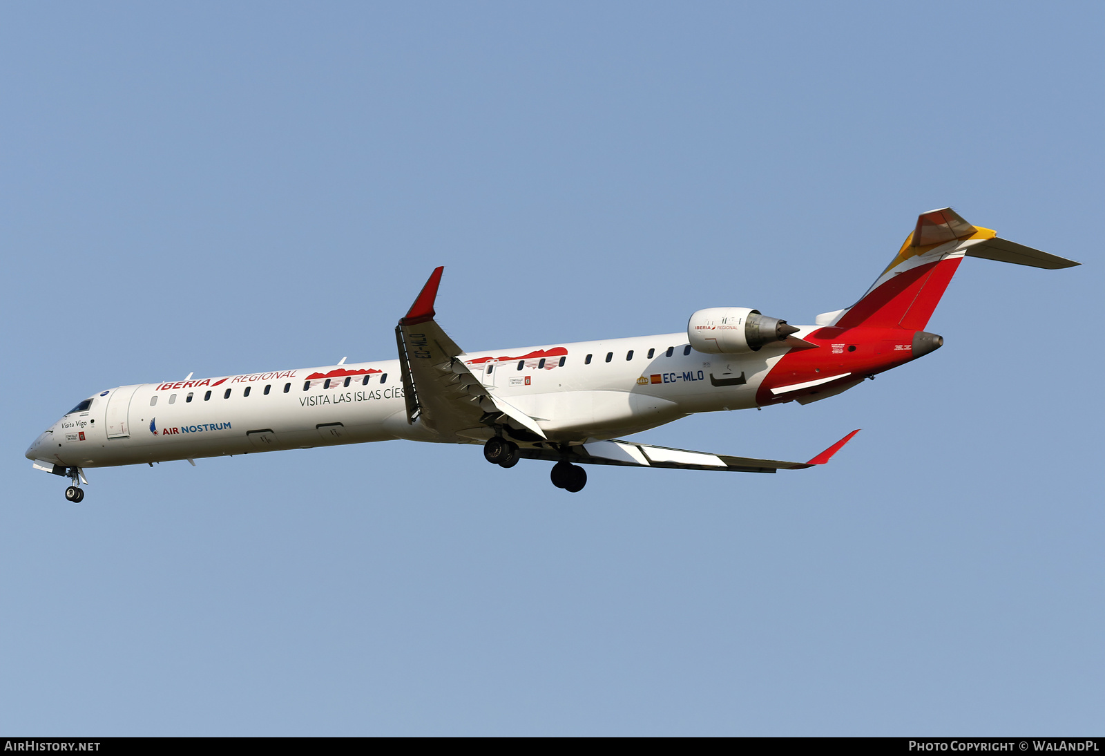 Aircraft Photo of EC-MLO | Bombardier CRJ-1000 (CL-600-2E25) | Iberia Regional | AirHistory.net #589194