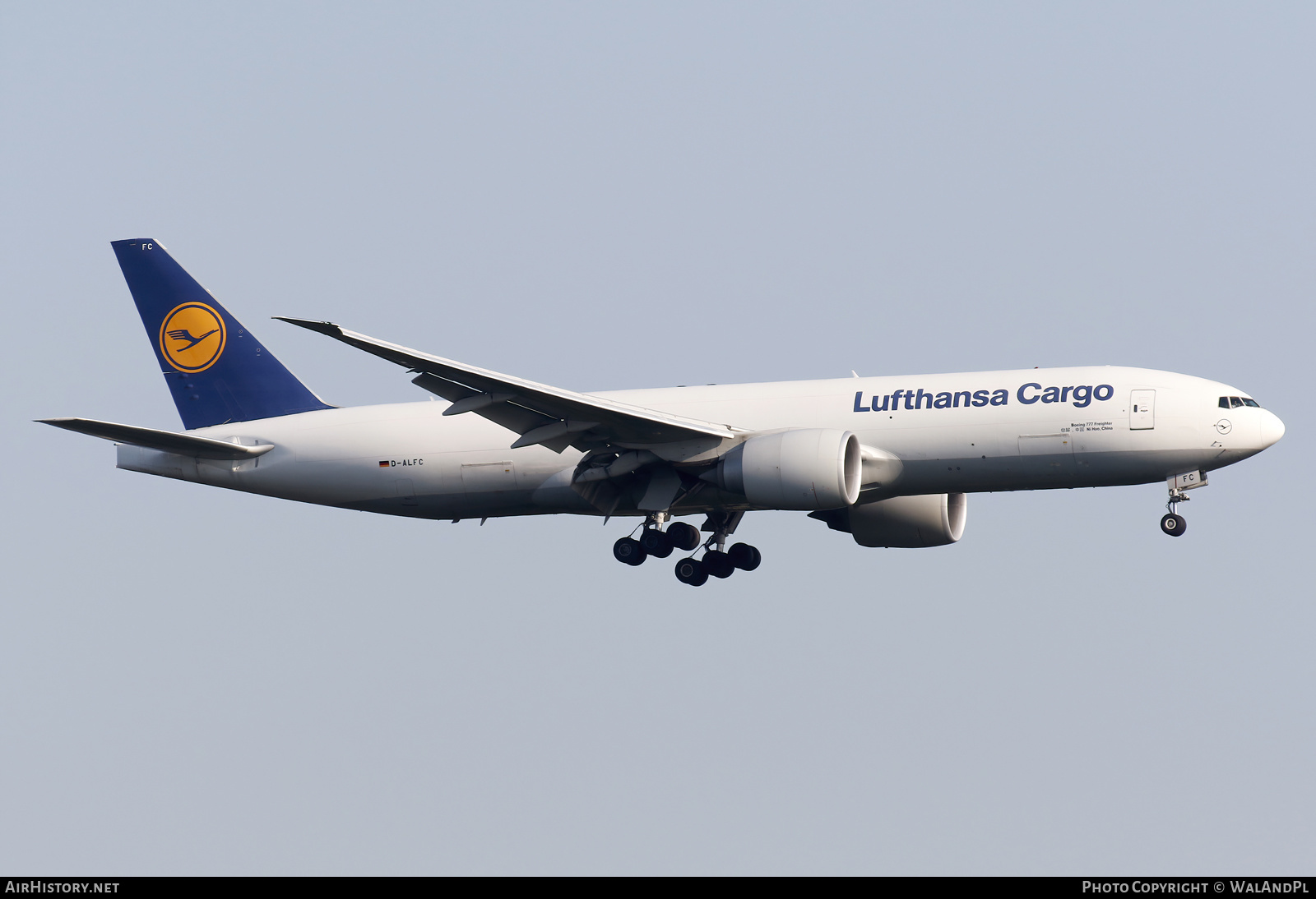 Aircraft Photo of D-ALFC | Boeing 777-FBT | Lufthansa Cargo | AirHistory.net #589200