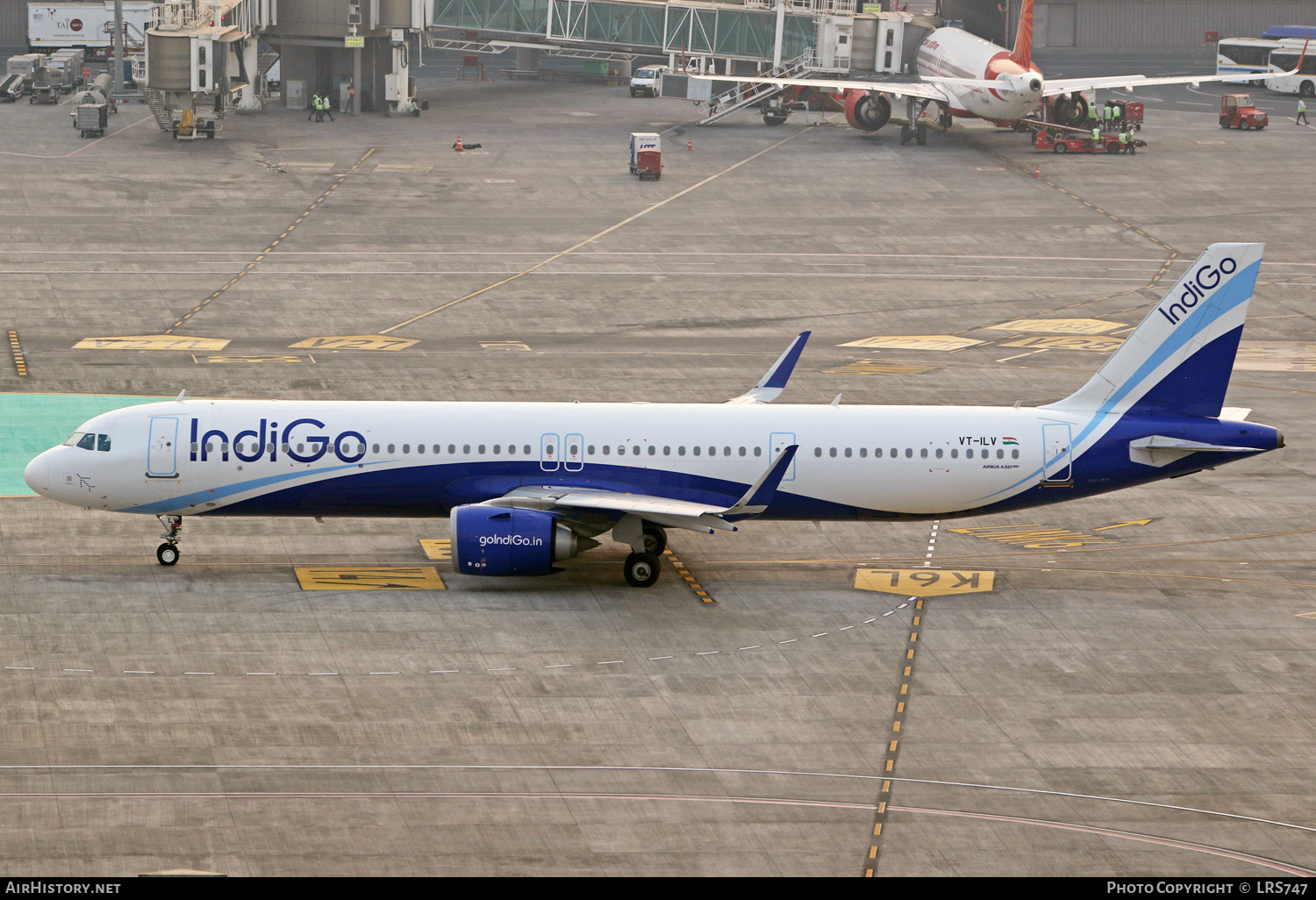 Aircraft Photo of VT-ILV | Airbus A321-252NX | IndiGo | AirHistory.net #589206