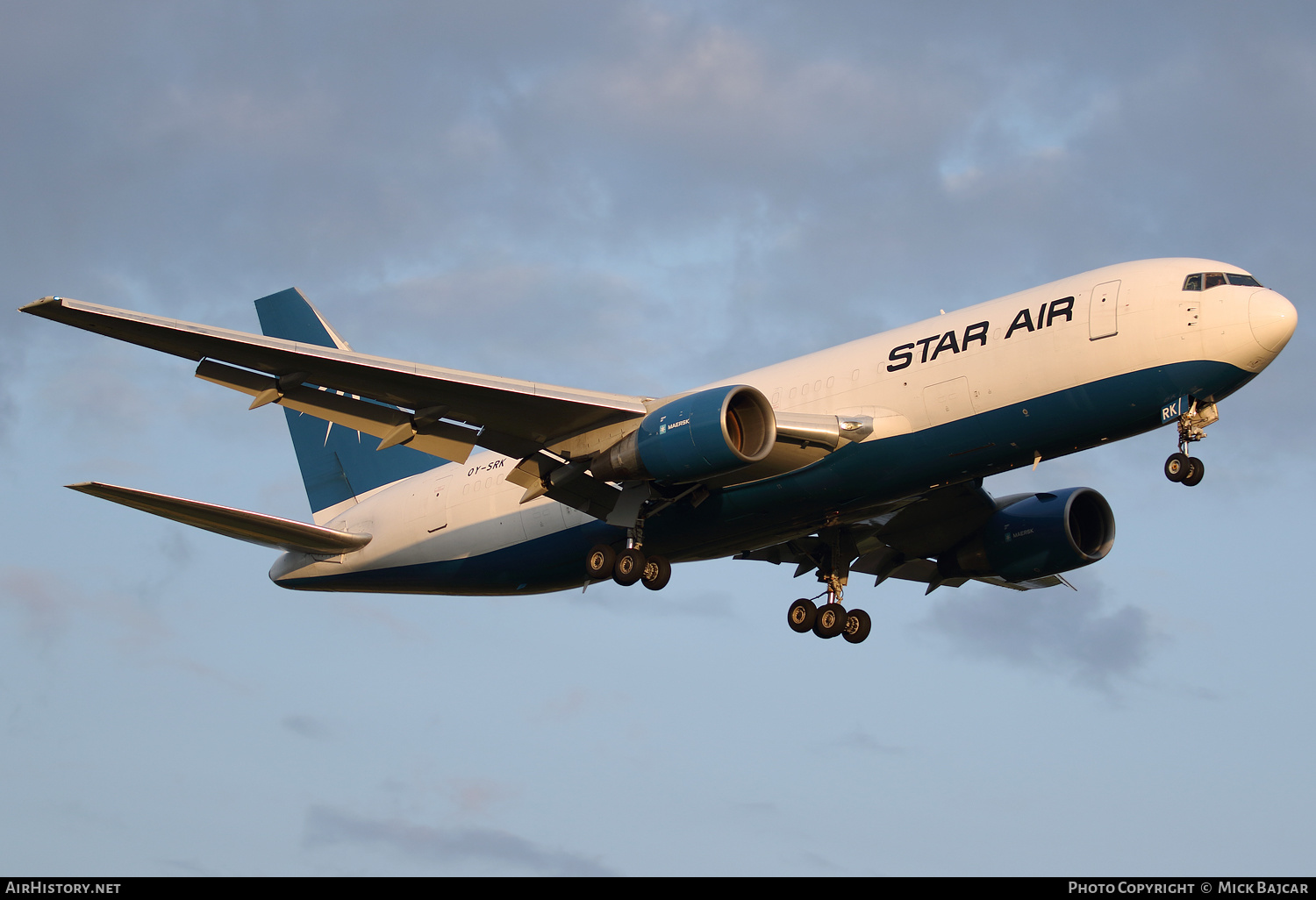 Aircraft Photo of OY-SRK | Boeing 767-204/ER(BDSF) | Star Air | AirHistory.net #589217