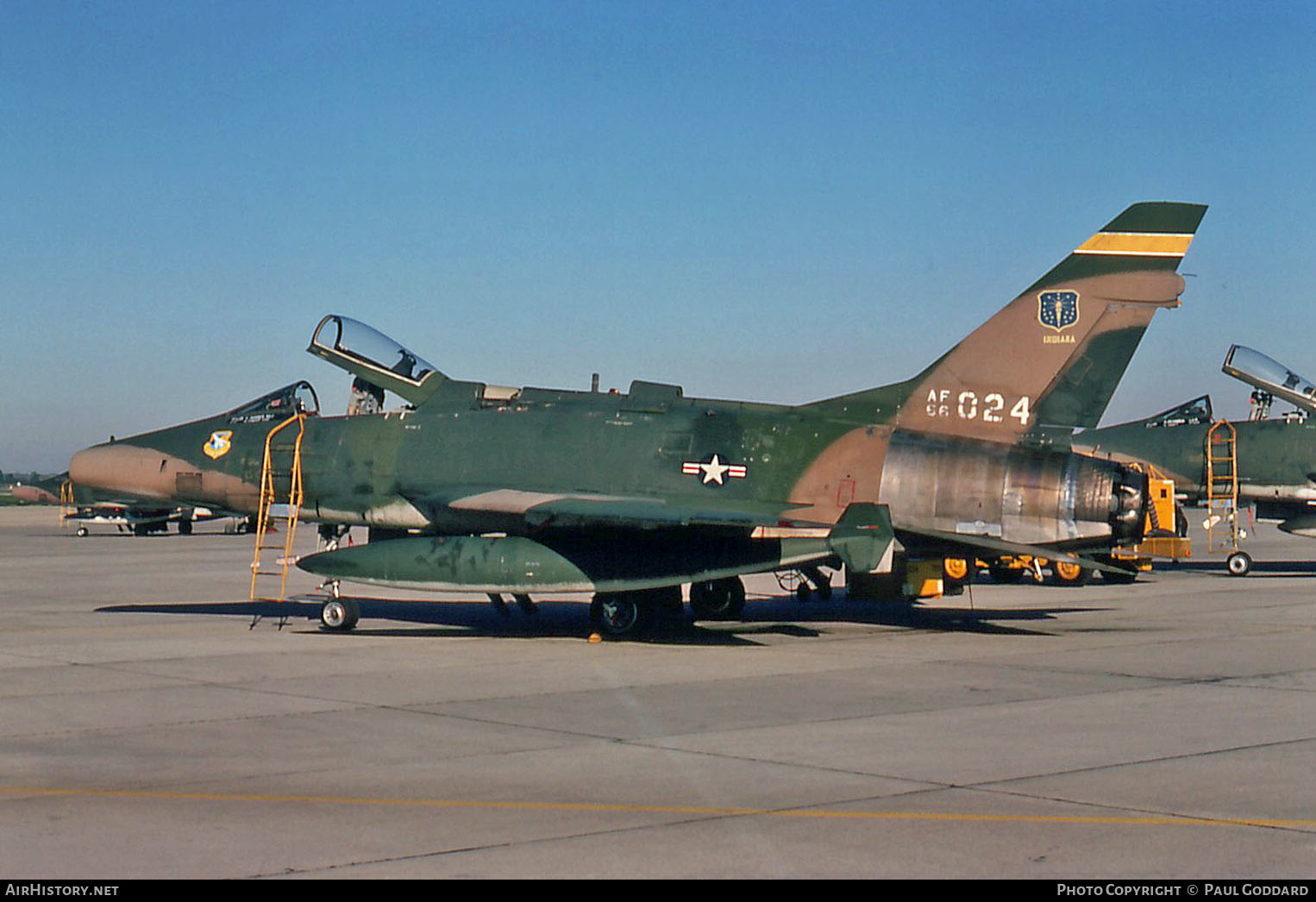 Aircraft Photo of 56-3024 / AF56-024 | North American F-100D Super Sabre | USA - Air Force | AirHistory.net #589219