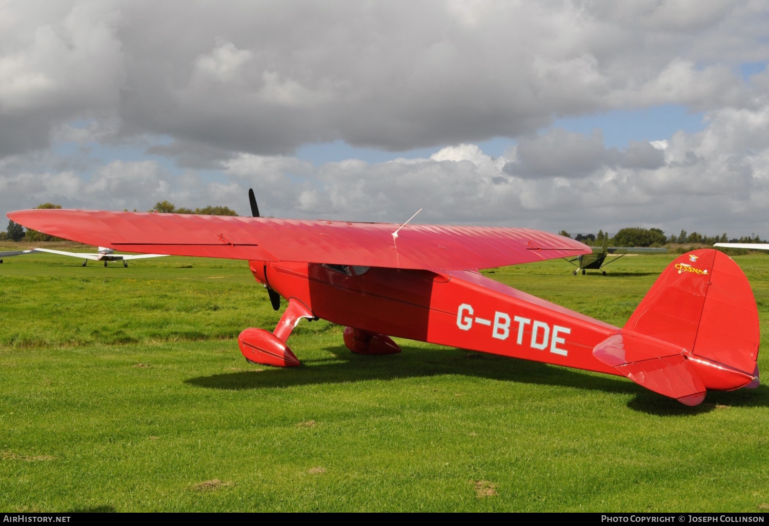 Aircraft Photo of G-BTDE | Cessna C-165 Airmaster | AirHistory.net #589222