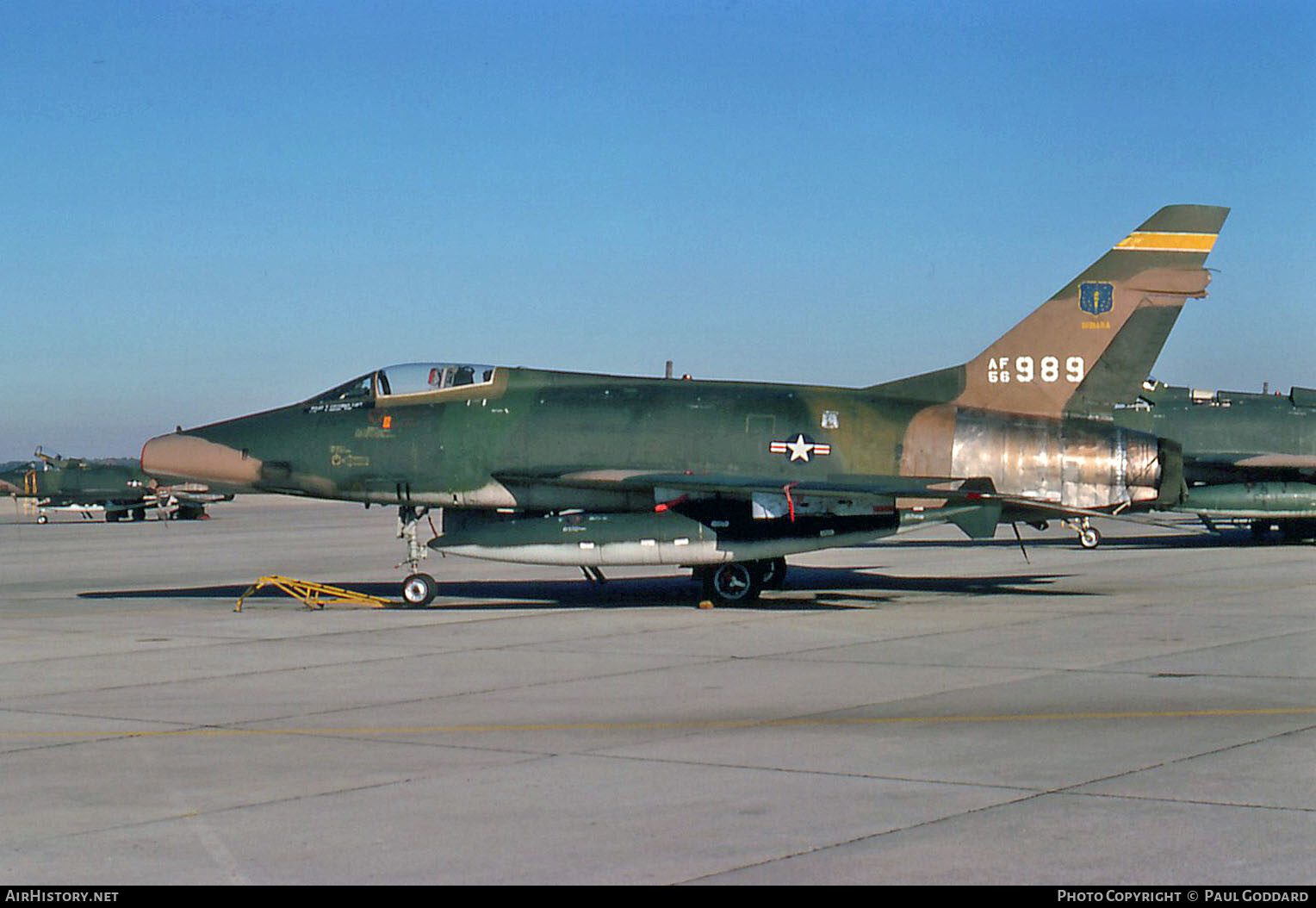 Aircraft Photo of 56-2989 / AF56-989 | North American F-100D Super Sabre | USA - Air Force | AirHistory.net #589228