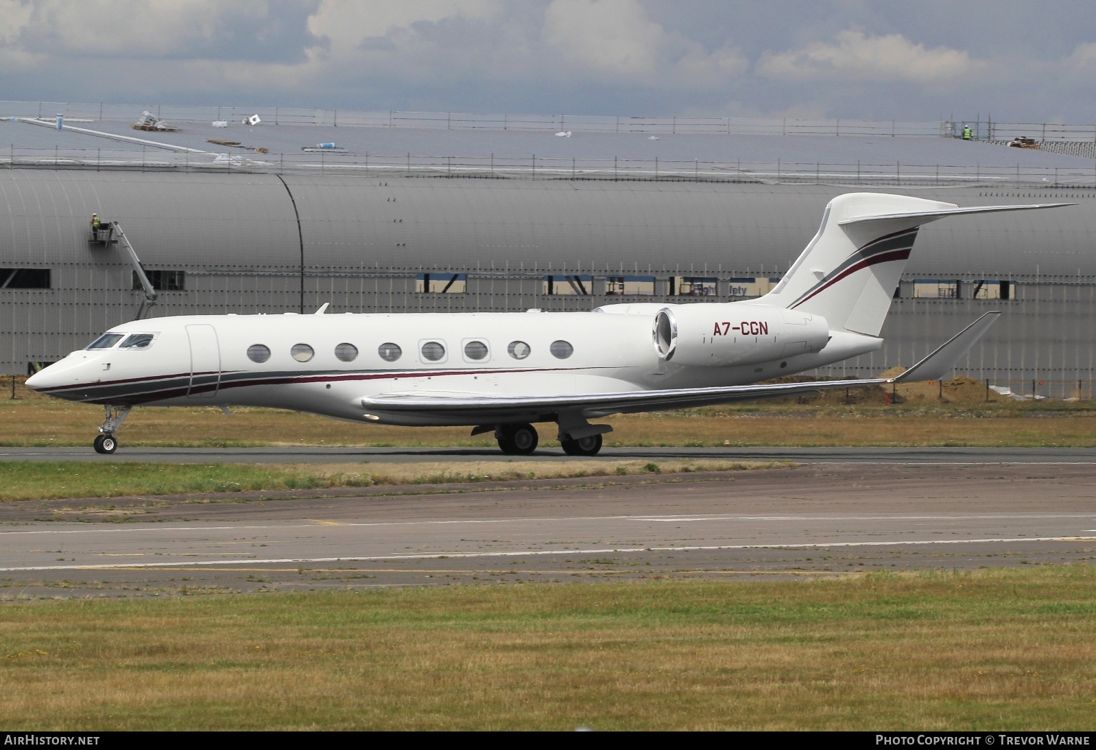 Aircraft Photo of A7-CGN | Gulfstream Aerospace G650ER (G-VI) | AirHistory.net #589239