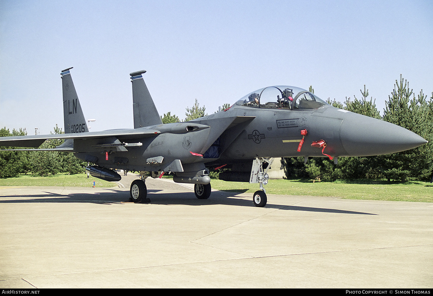 Aircraft Photo of 96-0205 / AF96-205 | Boeing F-15E Strike Eagle | USA - Air Force | AirHistory.net #589246