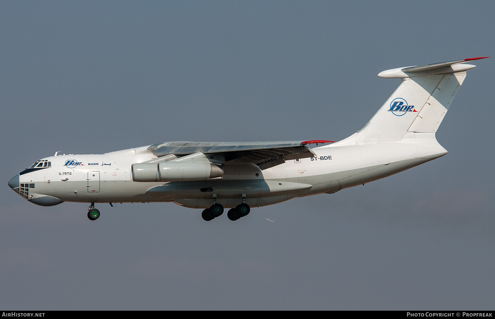 Aircraft Photo of ST-BDE | Ilyushin Il-76TD | Badr Airlines | AirHistory.net #589249