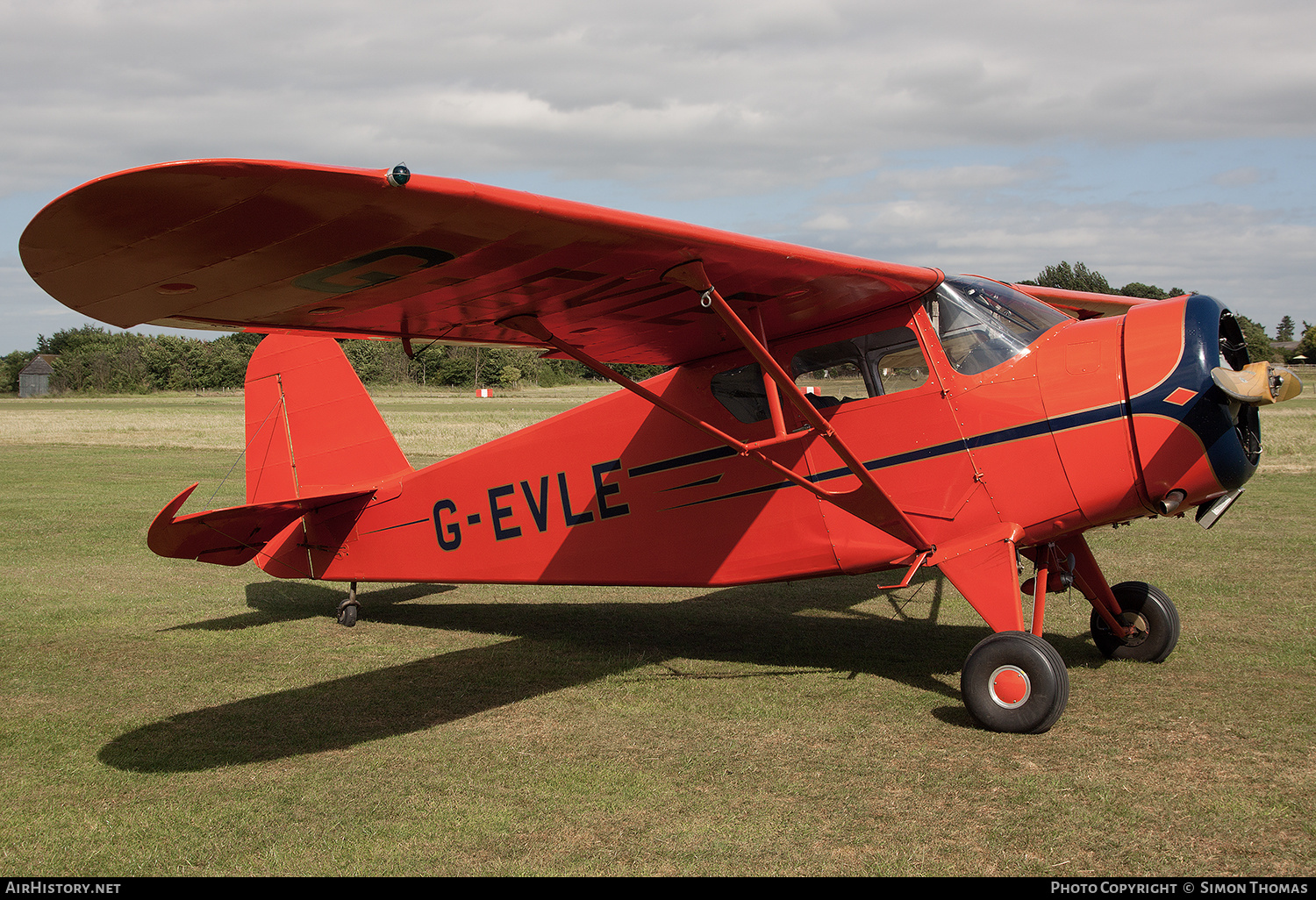 Aircraft Photo of G-EVLE | Rearwin 8125 Cloudster | AirHistory.net #589253