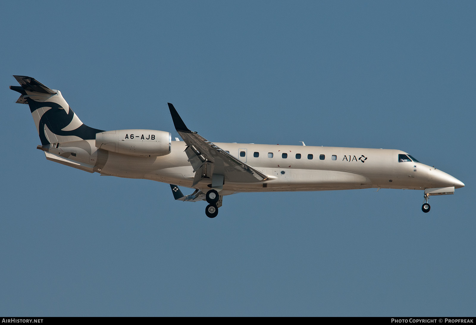 Aircraft Photo of A6-AJB | Embraer Legacy 600 (EMB-135BJ) | AJA - Al Jaber Aviation | AirHistory.net #589259