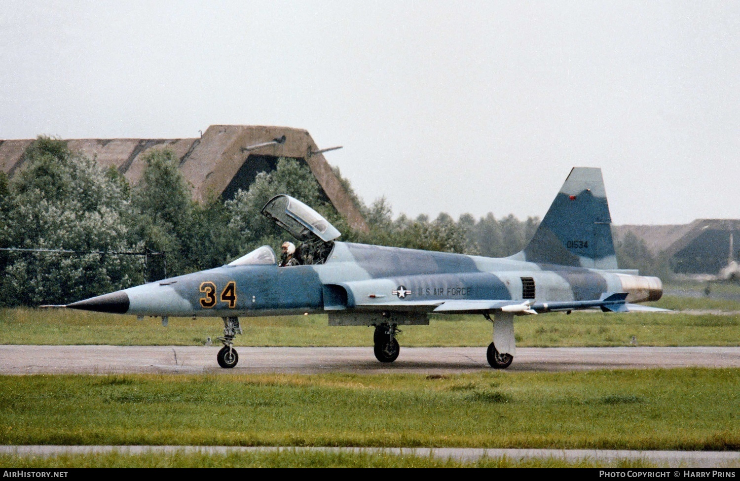 Aircraft Photo of 74-1534 / 01534 | Northrop F-5E Tiger II | USA - Air Force | AirHistory.net #589275