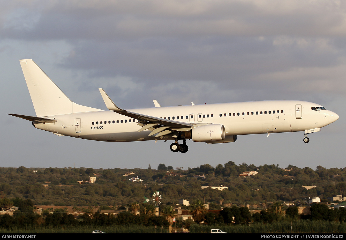 Aircraft Photo of LY-LOC | Boeing 737-85P | AirHistory.net #589277