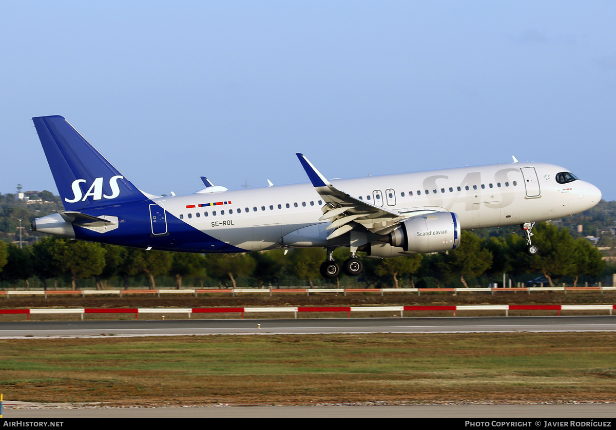 Aircraft Photo of SE-ROL | Airbus A320-251N | Scandinavian Airlines - SAS | AirHistory.net #589278