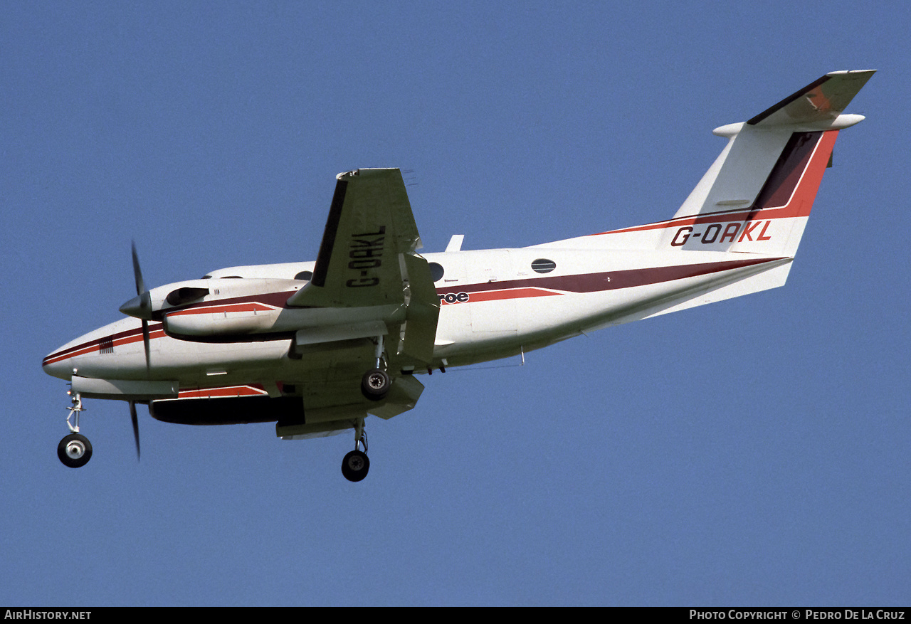 Aircraft Photo of G-OAKL | Beech 200 Super King Air | Air Kilroe | AirHistory.net #589283