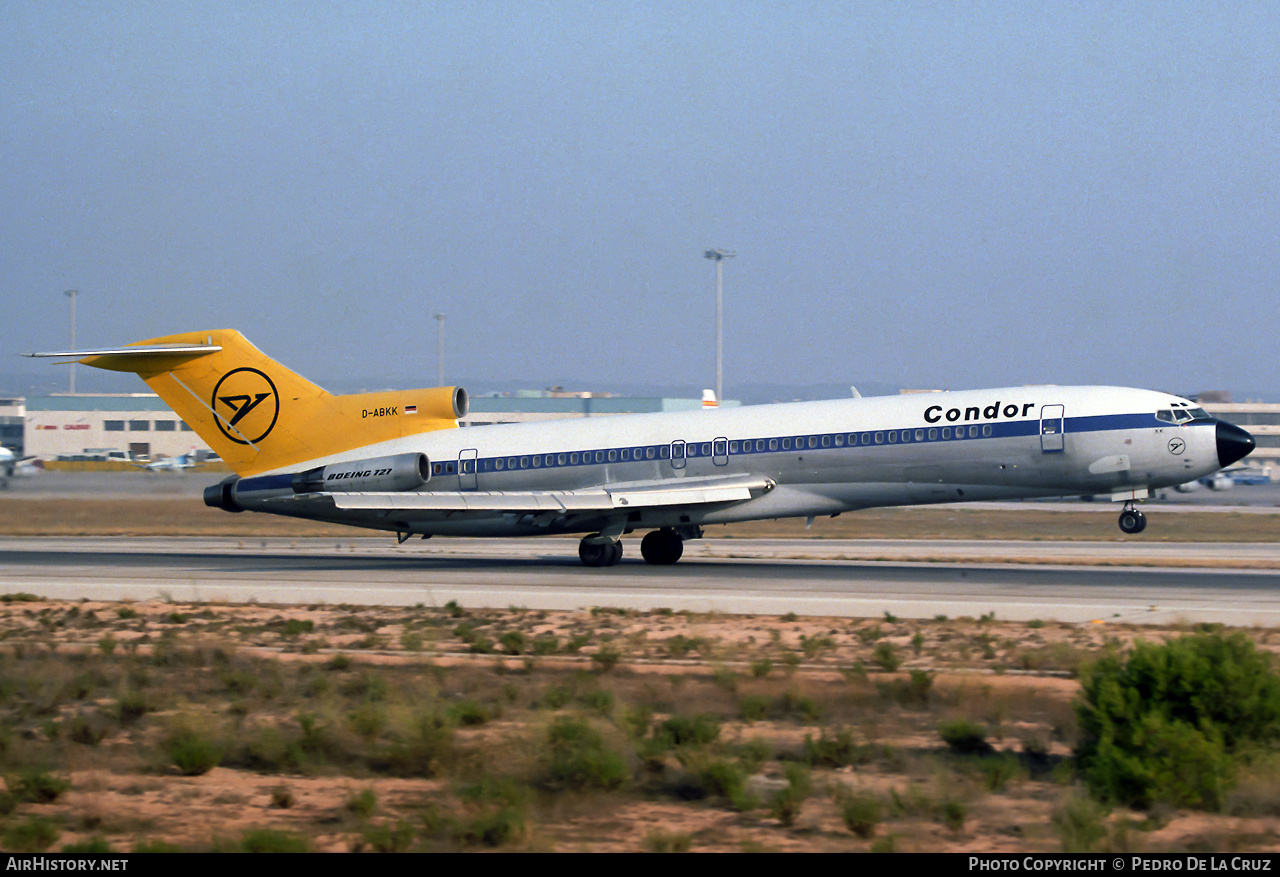 Aircraft Photo of D-ABKK | Boeing 727-230/Adv | Condor Flugdienst | AirHistory.net #589288