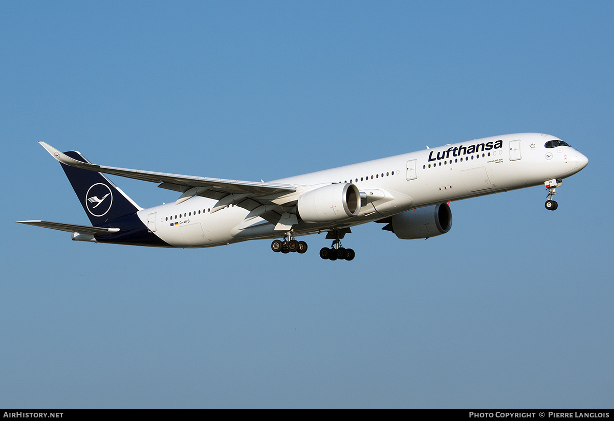 Aircraft Photo of D-AIVD | Airbus A350-941 | Lufthansa | AirHistory.net #589300