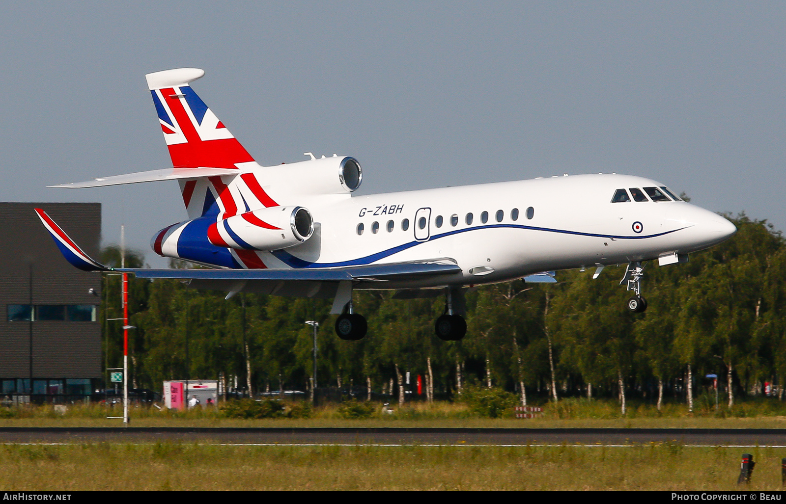 Aircraft Photo of G-ZABH | Dassault Falcon 900EX | UK - Air Force | AirHistory.net #589348