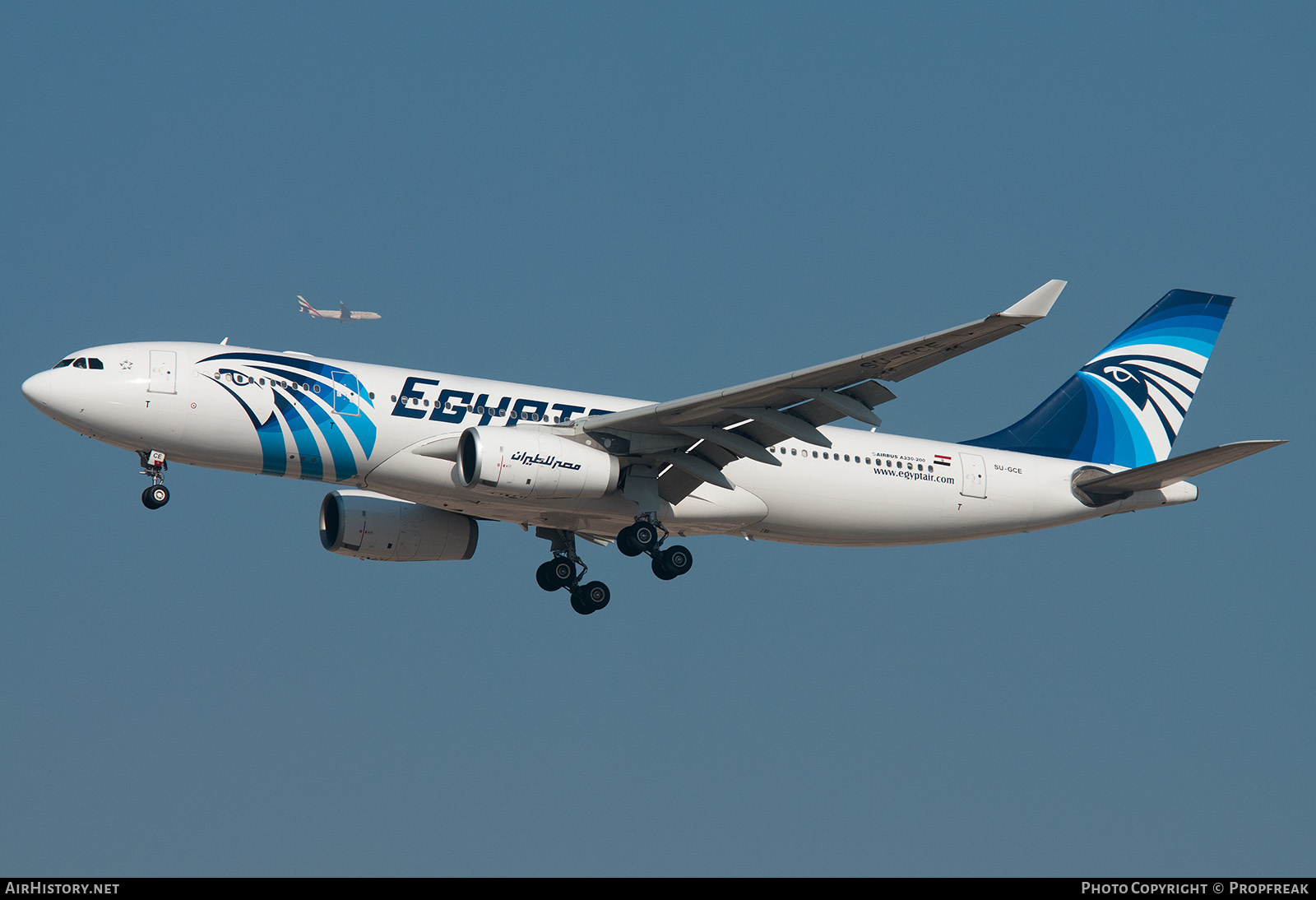 Aircraft Photo of SU-GCE | Airbus A330-243 | EgyptAir | AirHistory.net #589355
