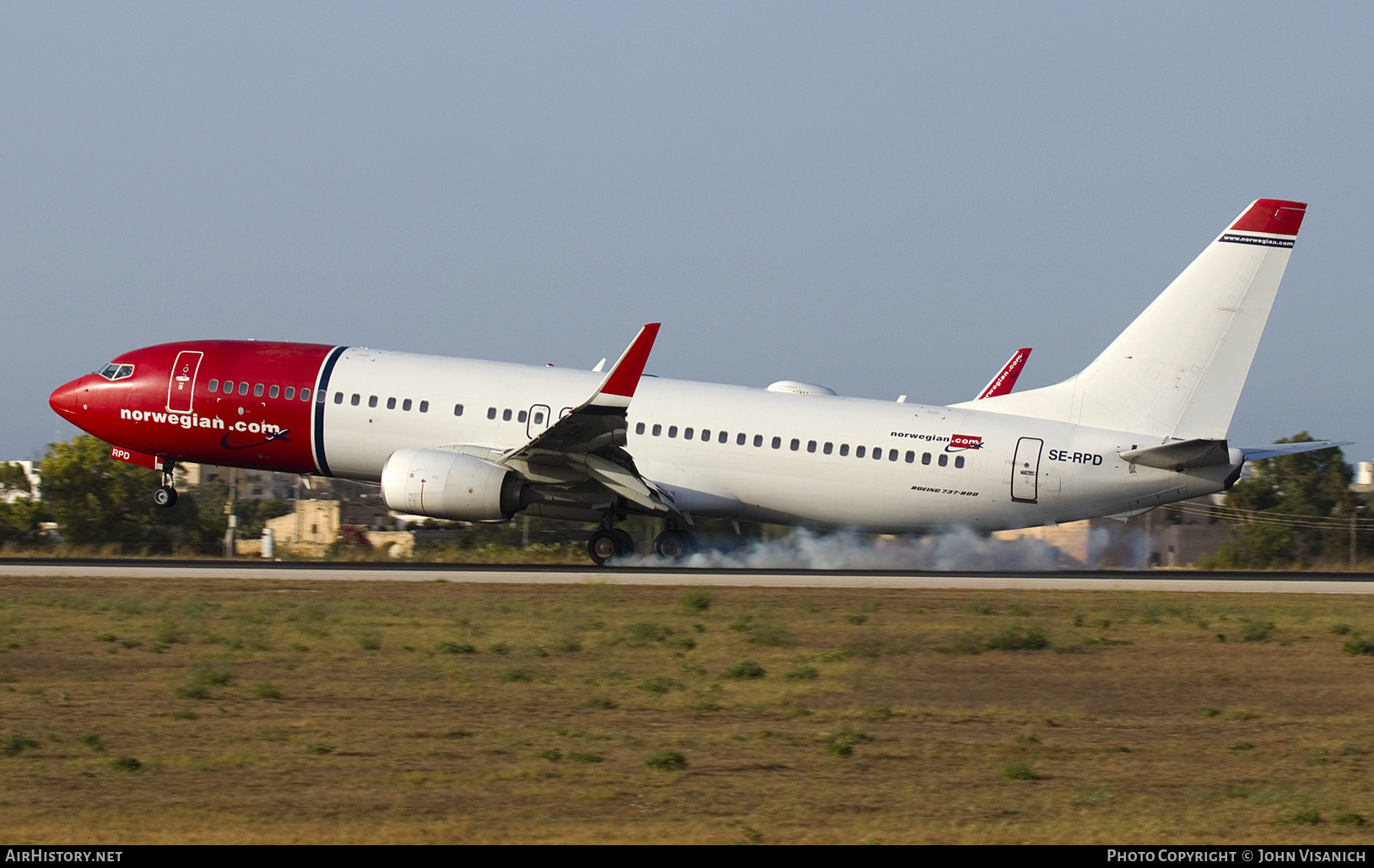 Aircraft Photo of SE-RPD | Boeing 737-8JP | Norwegian | AirHistory.net #589361