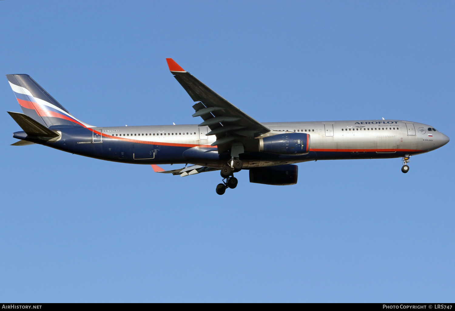 Aircraft Photo of RA-73783 | Airbus A330-343 | Aeroflot - Russian Airlines | AirHistory.net #589366