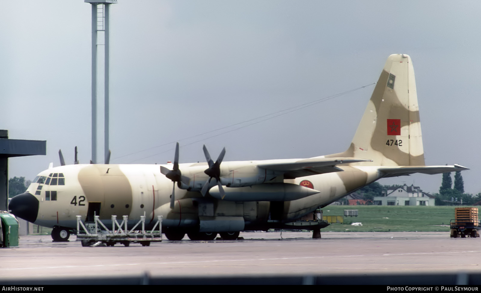 Aircraft Photo of 4742 | Lockheed C-130H Hercules | Morocco - Air Force | AirHistory.net #589369