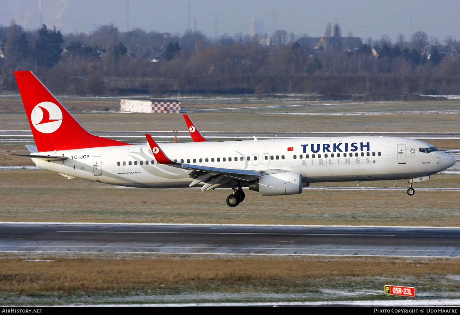 Aircraft Photo of TC-JGP | Boeing 737-8F2 | Turkish Airlines | AirHistory.net #589376