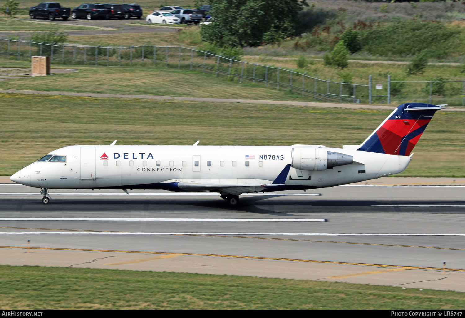 Aircraft Photo of N878AS | Bombardier CRJ-200LR (CL-600-2B19) | Delta Connection | AirHistory.net #589379