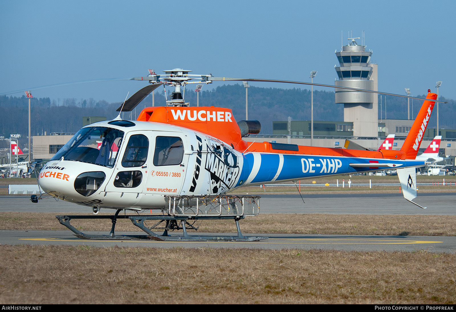 Aircraft Photo of OE-XHP | Aerospatiale AS-350B-3 Ecureuil | Wucher Helicopter | AirHistory.net #589422