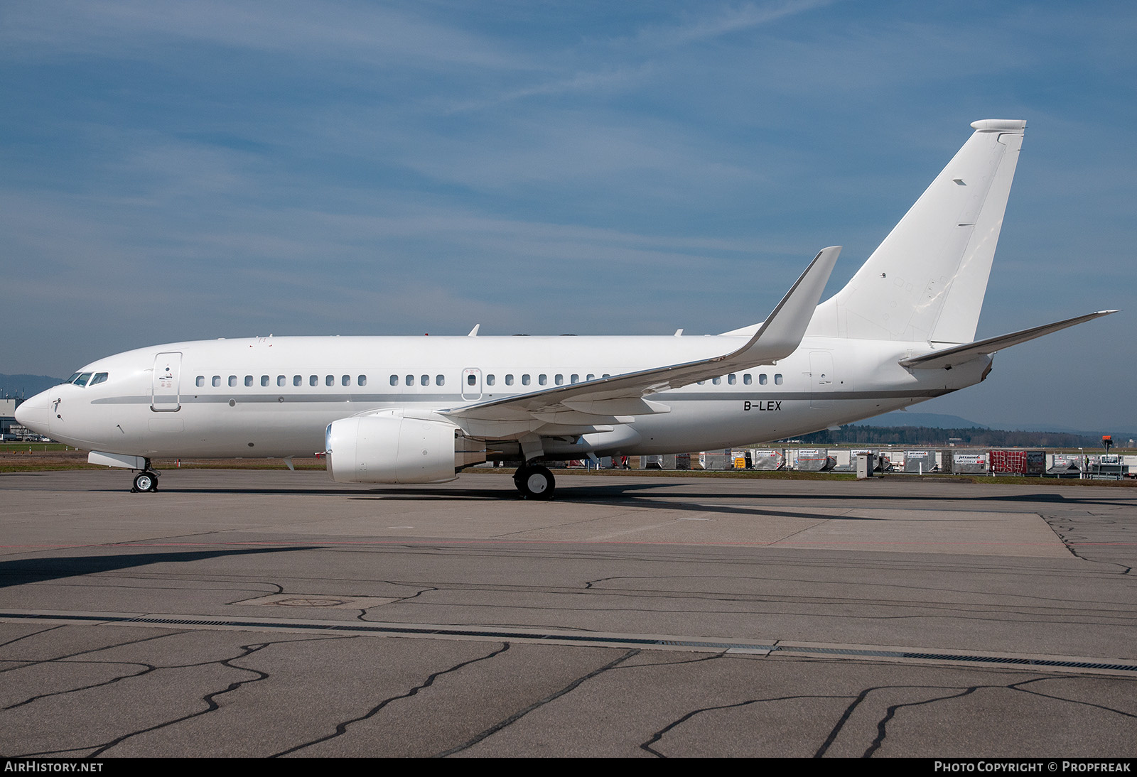 Aircraft Photo of B-LEX | Boeing 737-7E1 | AirHistory.net #589429
