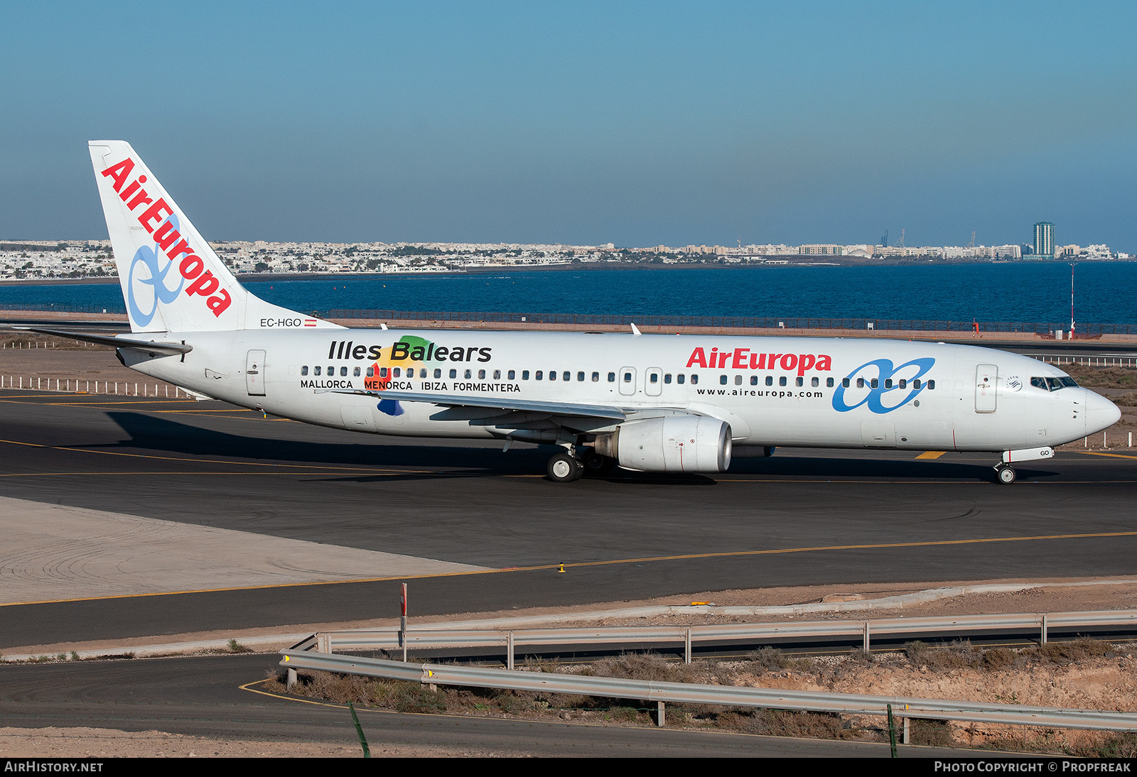 Aircraft Photo of EC-HGO | Boeing 737-85P | Air Europa | AirHistory.net #589454