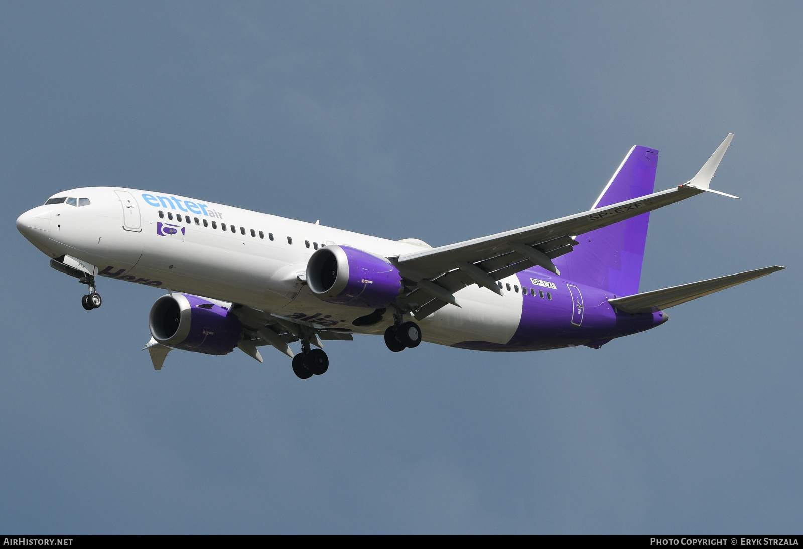 Aircraft Photo of SP-EXF | Boeing 737-8 Max 8 | Enter Air | AirHistory.net #589457