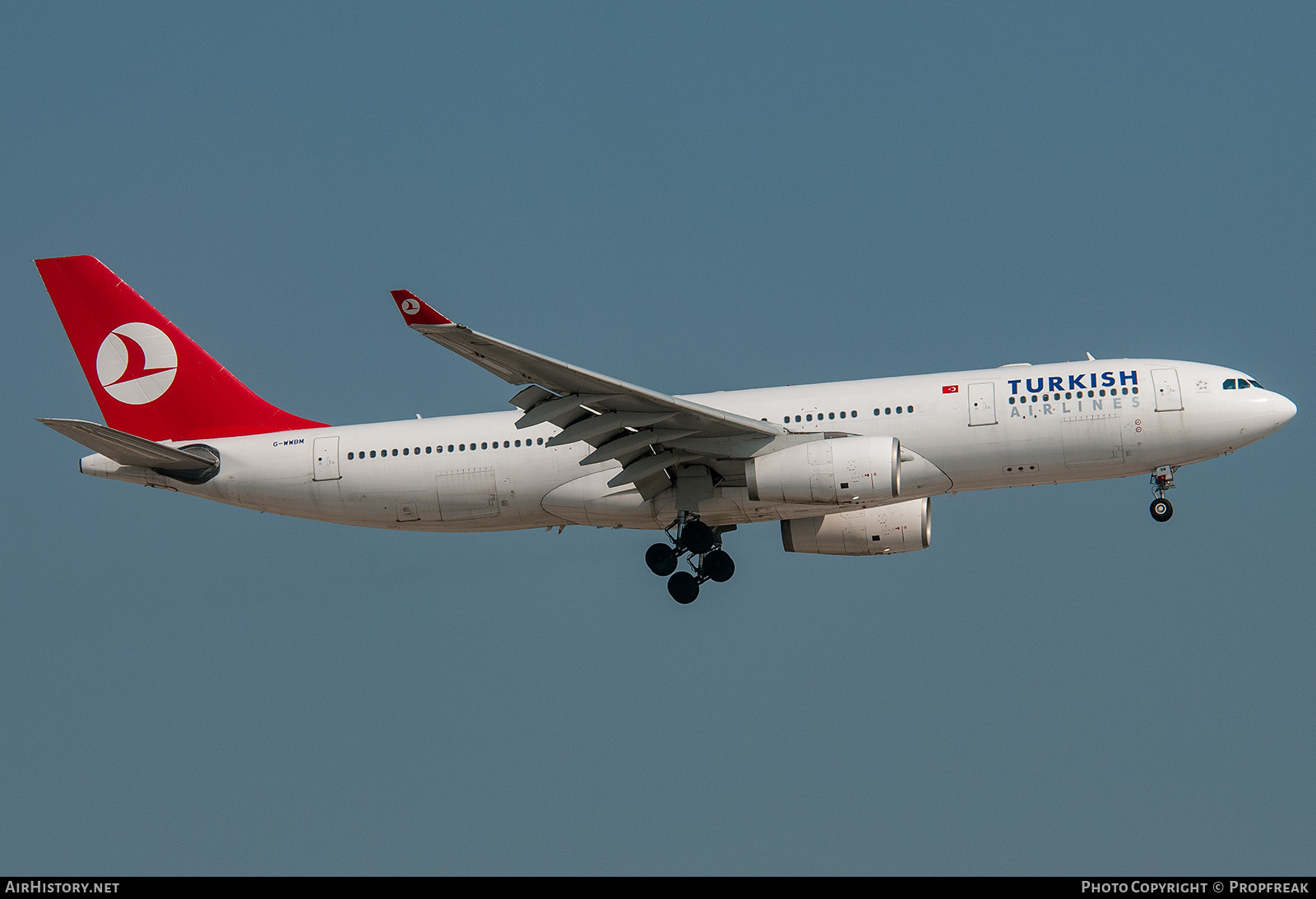 Aircraft Photo of G-WWBM | Airbus A330-243 | Turkish Airlines | AirHistory.net #589458