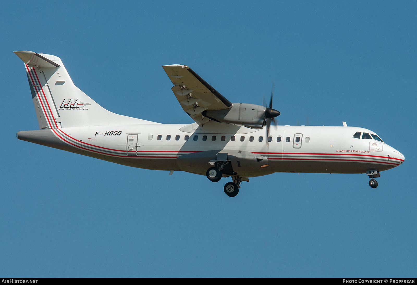 Aircraft Photo of F-HBSO | ATR ATR-42-320 | Atlantique Air Assistance | AirHistory.net #589459